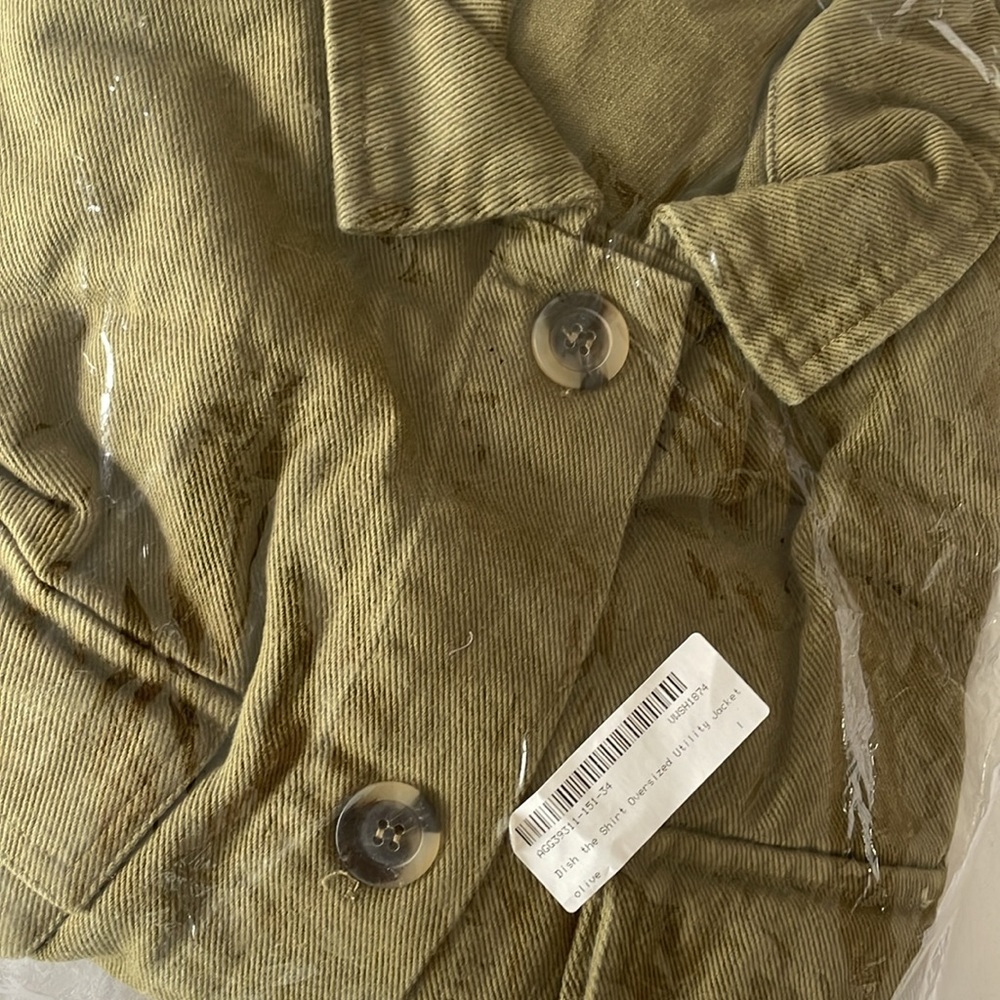 Button Down utility shirt jacket - Picture 6 of 6